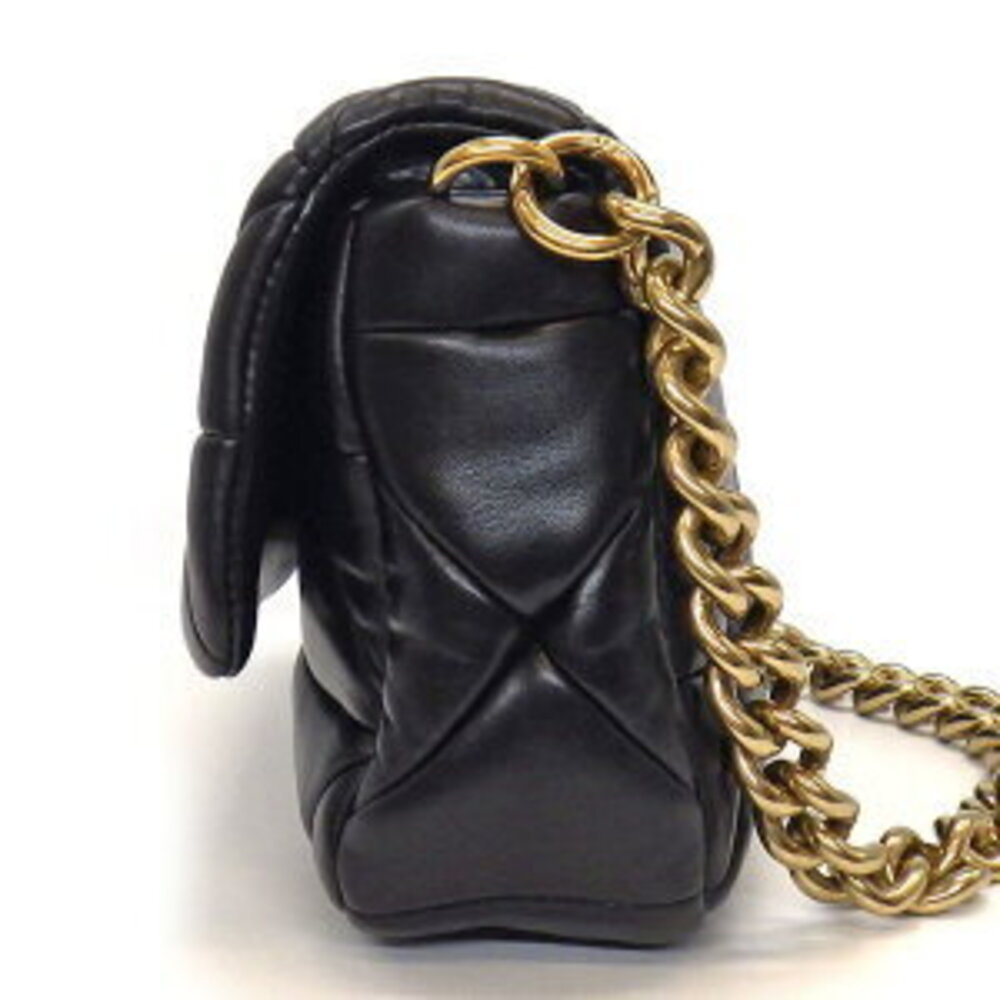 Prada Spectrum Patchwork Quilted Shoulder Bag Bla… - image 3